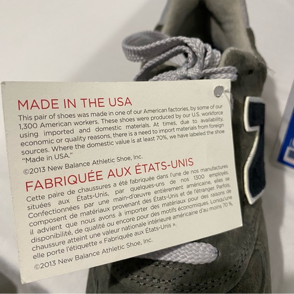 New Balance for J.Crew 1400 sneakers, military grey, men's size 7 US - Picture 9 of 12